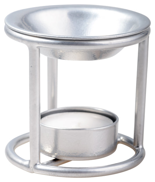 Brucia Incenso Argentato Altezza 7 cm