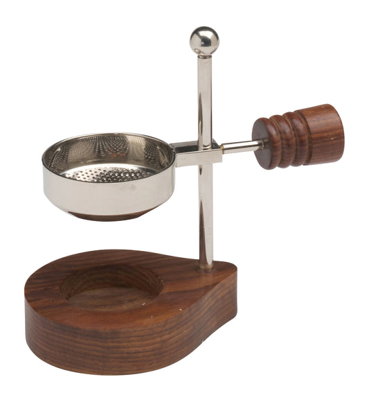 Brucia Incenso Argentato Regolabile Altezza 12 cm