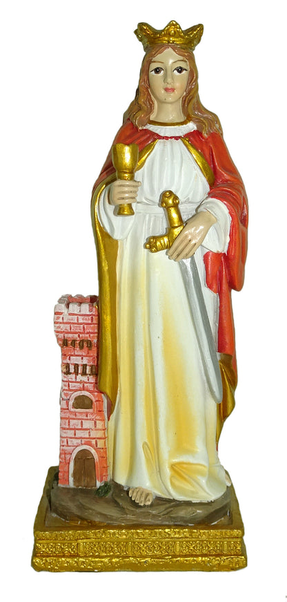 Statuetta in Confezione Regalo Santa Barbara 12 Centimetri