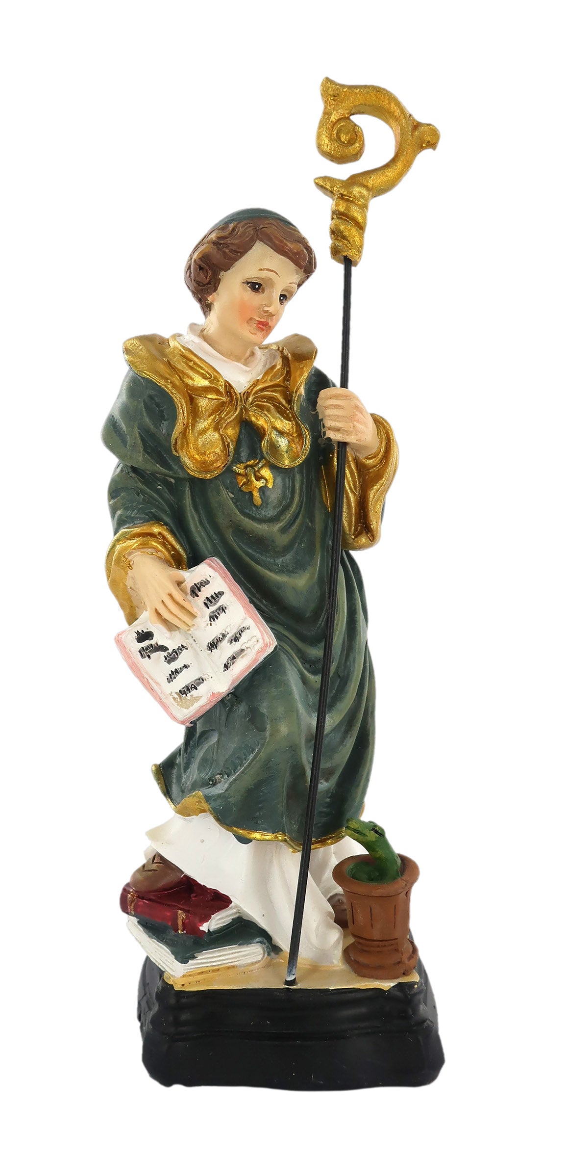 Statuetta in Confezione Regalo San Benedetto 12 Centimetri