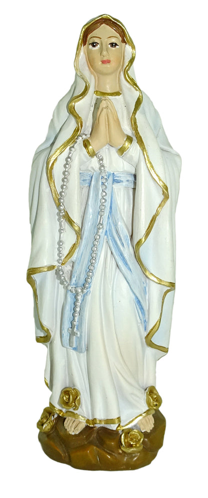Statuetta in Confezione Regalo Madonna di Lourdes 12 Centimetri