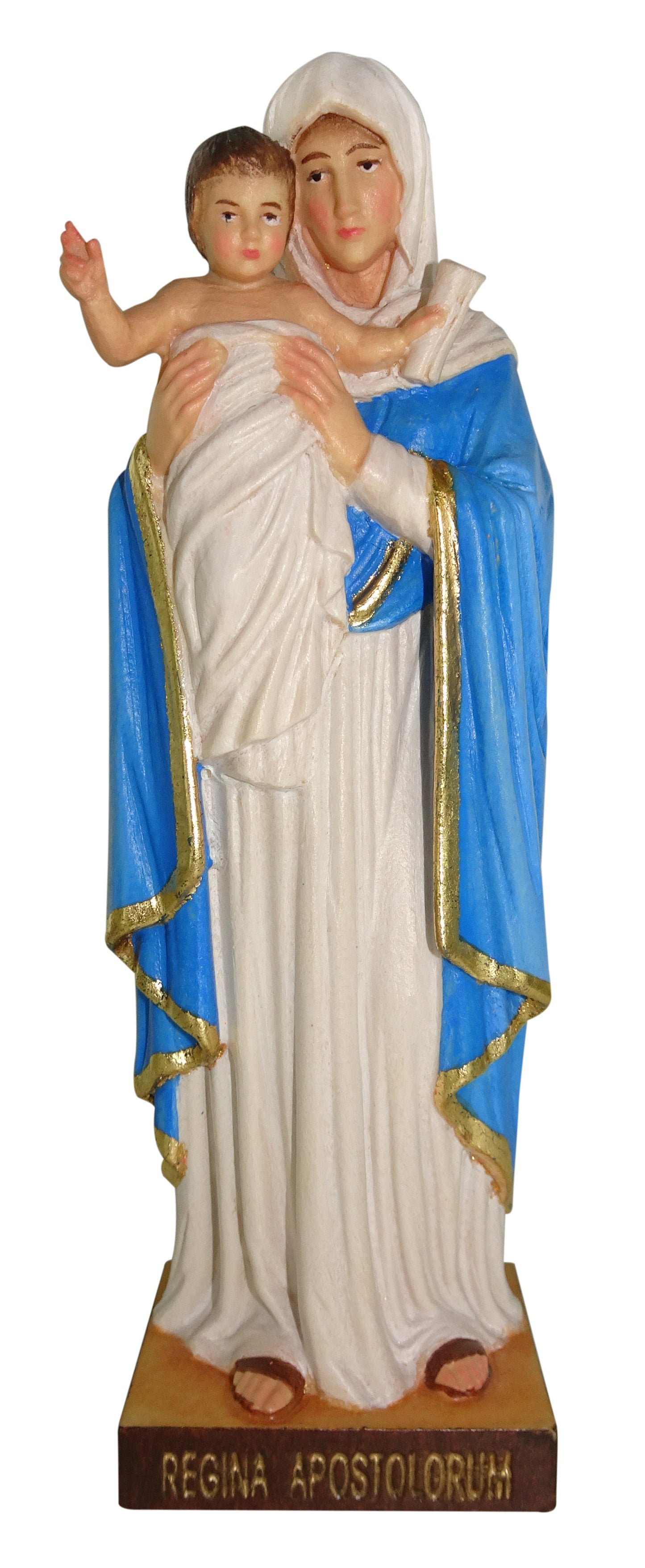 Statuetta in Confezione Regalo Madonna Regina degli Apostoli 12 Centimetri