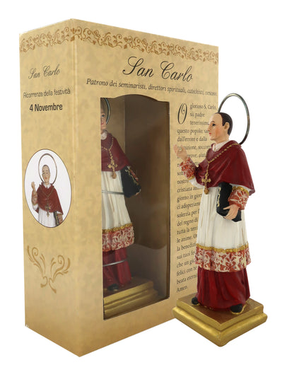 Statuetta in Confezione Regalo San Carlo 12 Centimetri