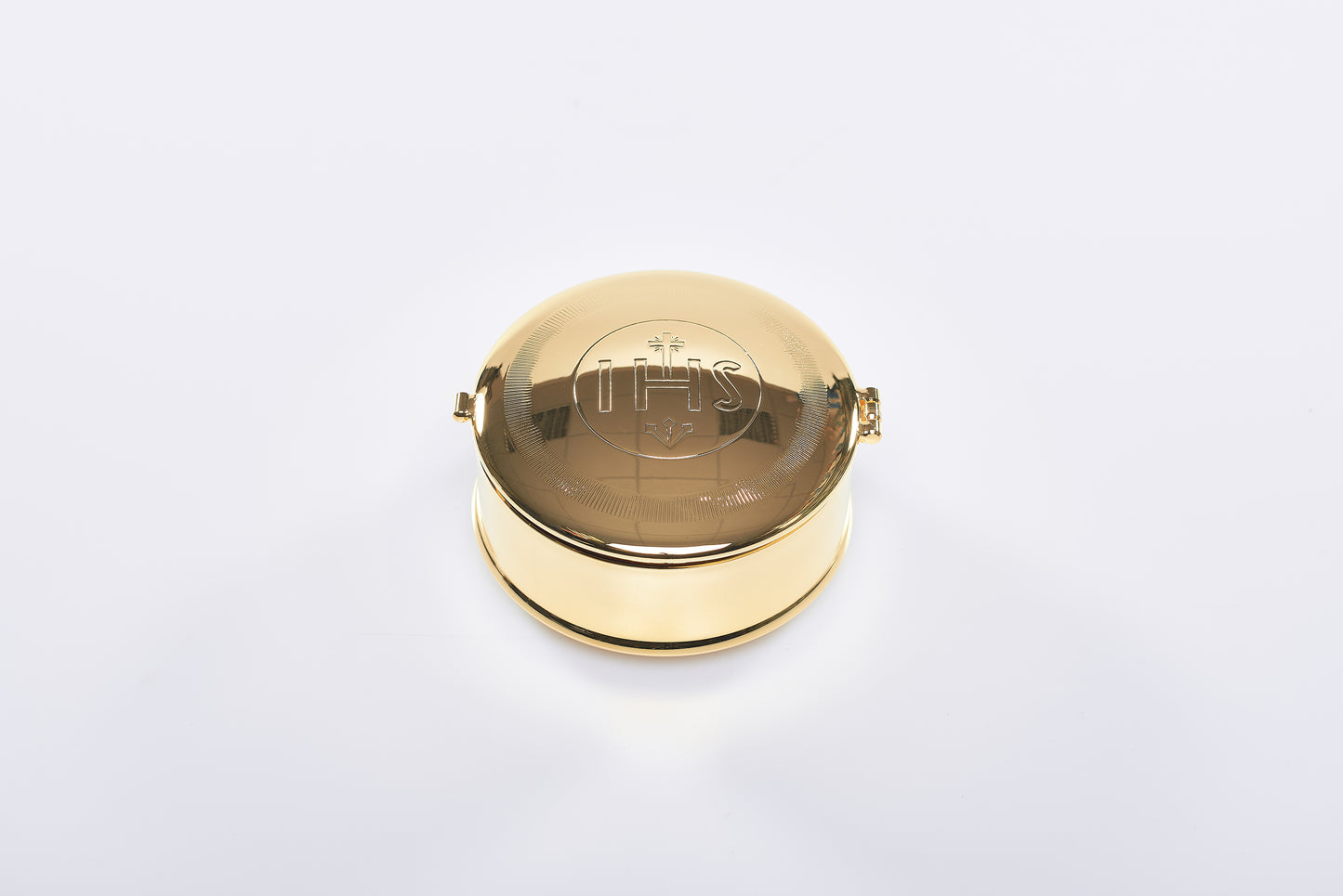 Scatola Porta Ostie con Lunetta Diametro 9 Centimetri