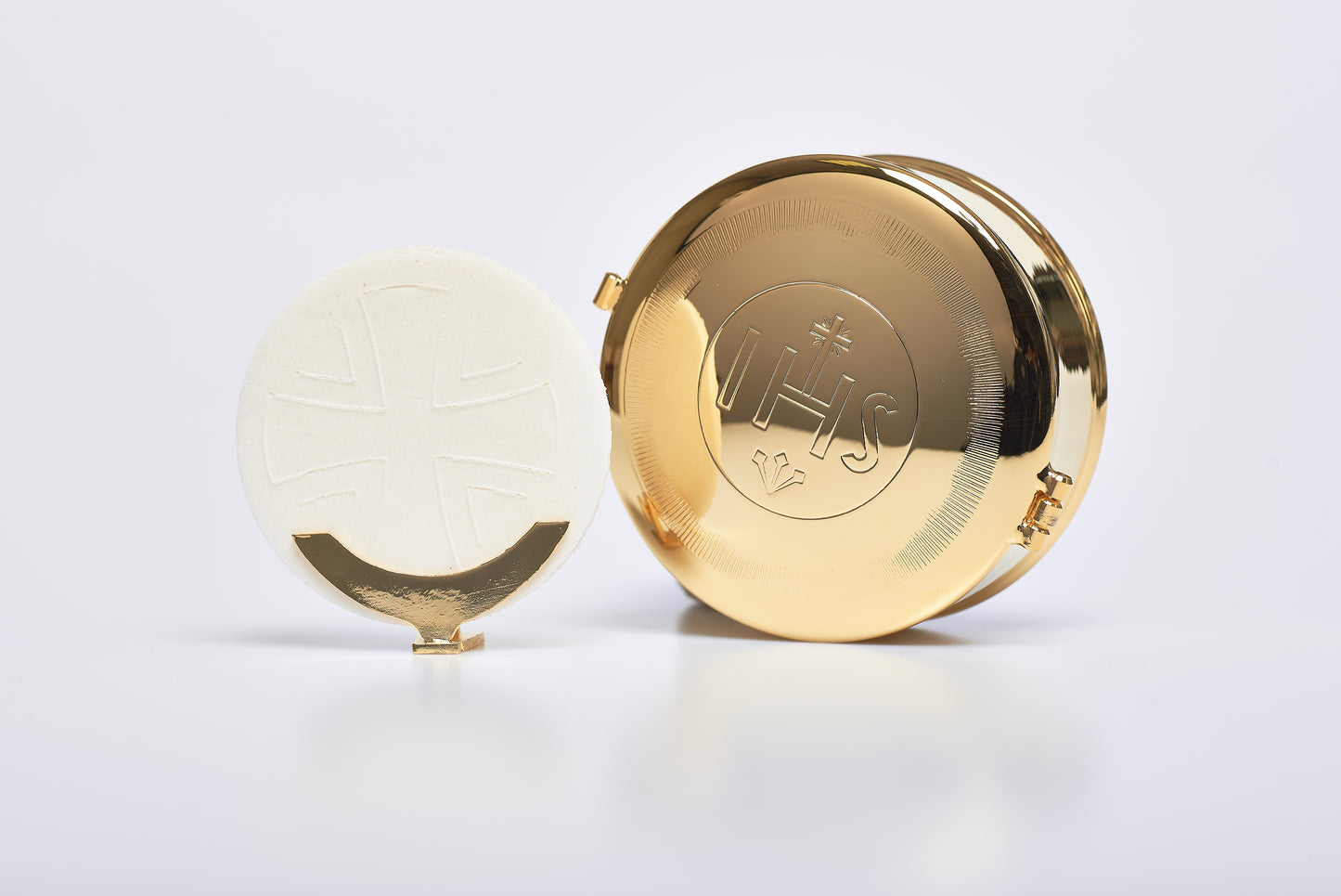 Scatola Porta Ostie con Lunetta Diametro 9 Centimetri