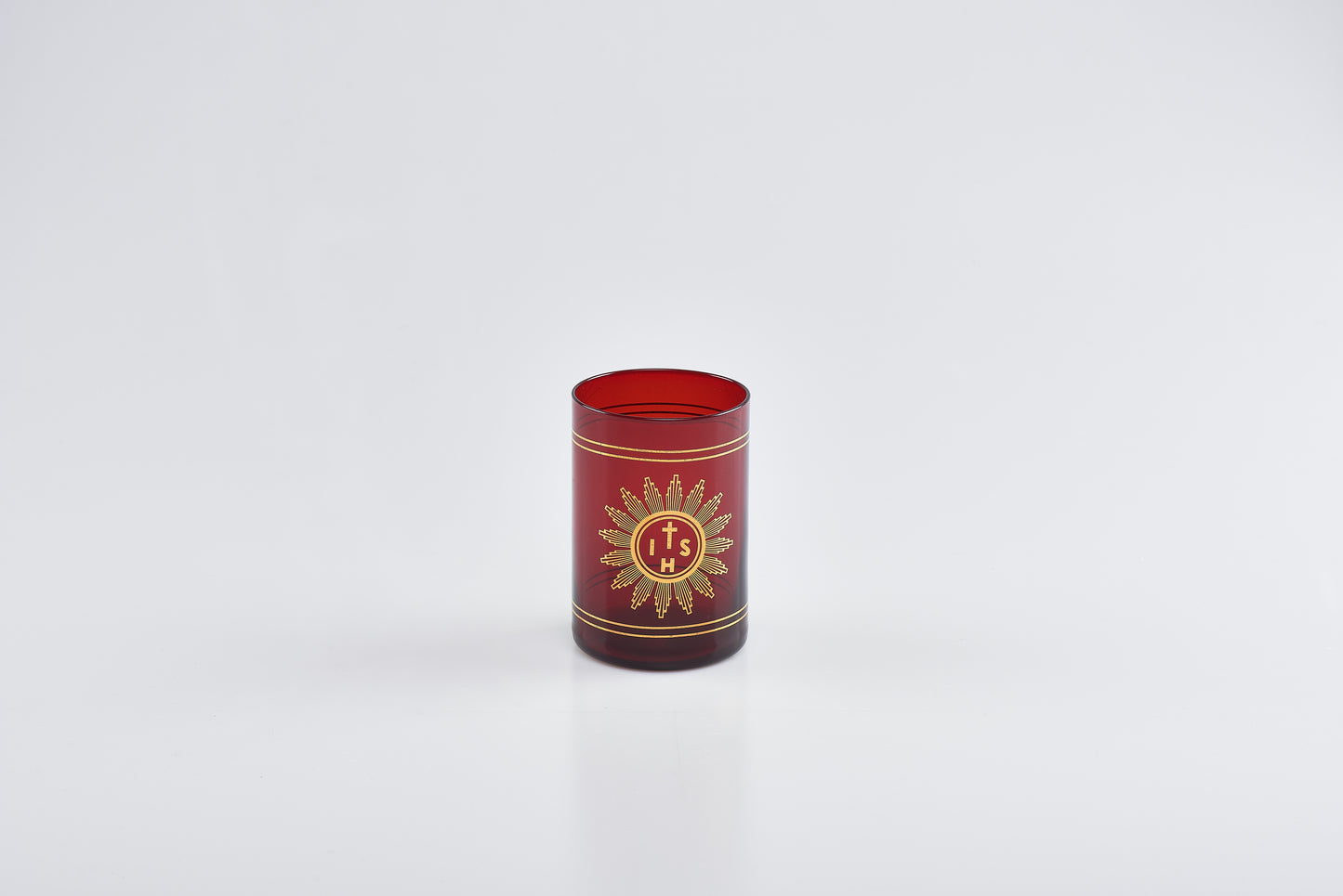 Vetro Rosso per Santissimo Altezza 11,5 Centimetri