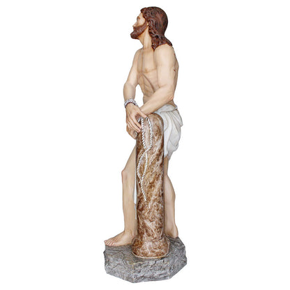 Statua Gesù alla Colonna 180 cm in Vetroresina