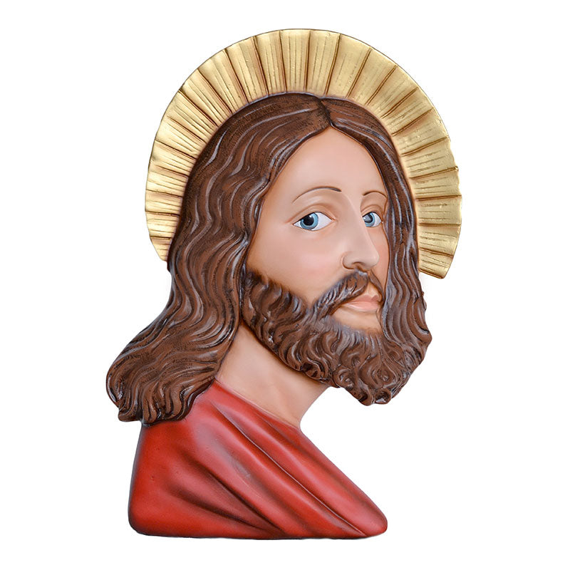 Statua Gesù Volto Santo 50 cm in Vetroresina