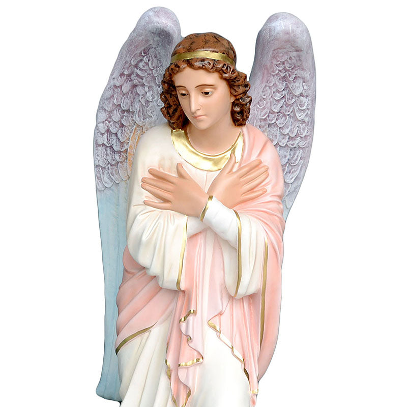 Statue Angeli in Adorazione Coppia 110 cm in Vetroresina