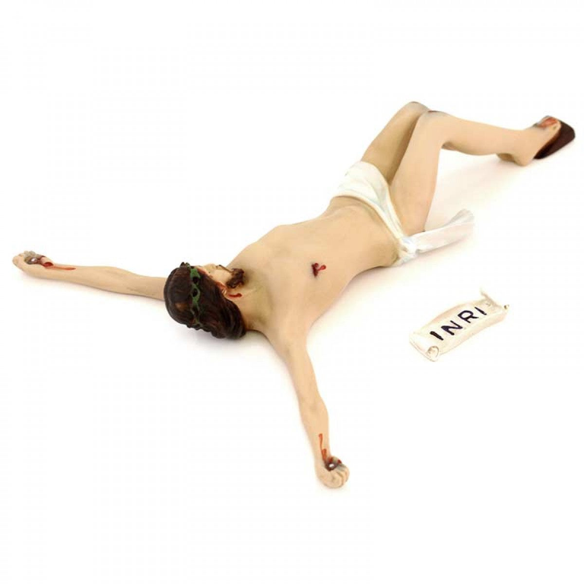 Statua Corpo di Cristo 20x16 cm in Resina Piena
