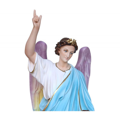 Statua Angelo Custode 60 cm in Vetroresina