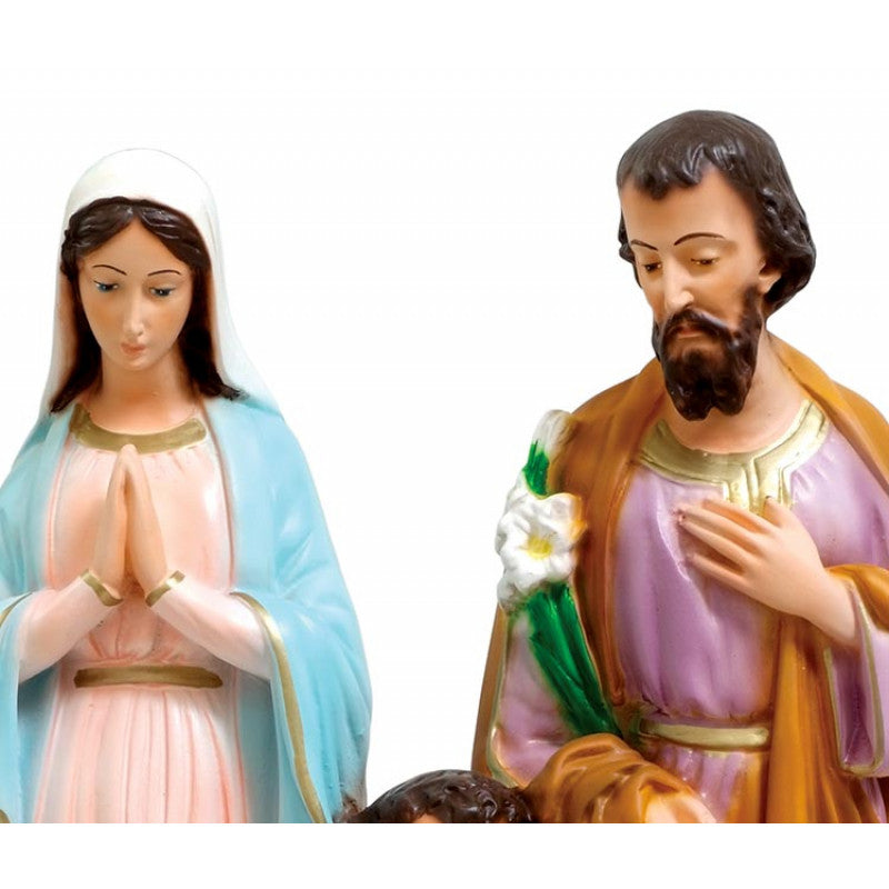Statua Sacra Famiglia 40 cm in Resina