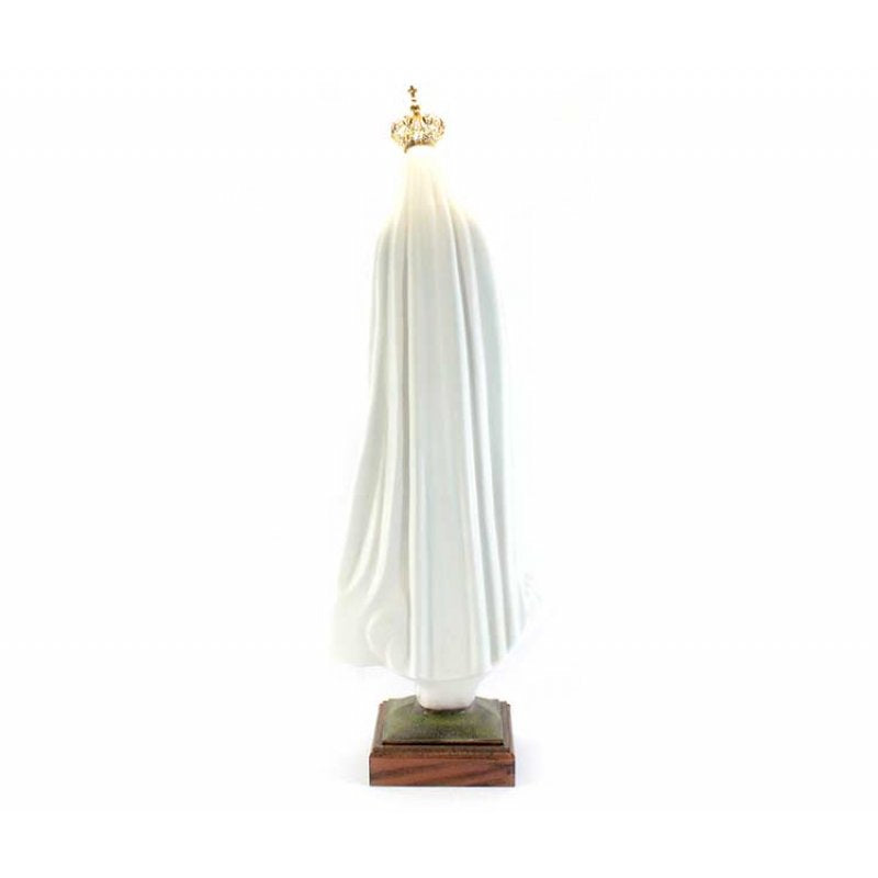 Statua Madonna di Fatima 77 cm in PVC con Occhi di Vetro