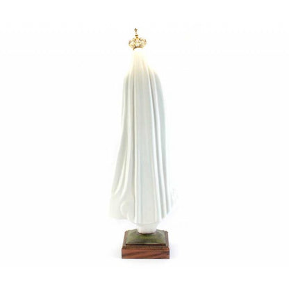 Statua Madonna di Fatima 77 cm in PVC con Occhi di Vetro