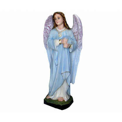 Statue Angeli Porta Candelabri Coppia 65 cm in Resina