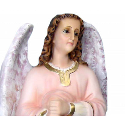Statue Angeli Porta Candelabri Coppia 65 cm in Resina
