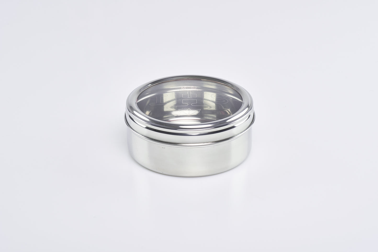 Scatola Porta Ostie Magna in Acciaio Inox Altezza 8 Centimetri