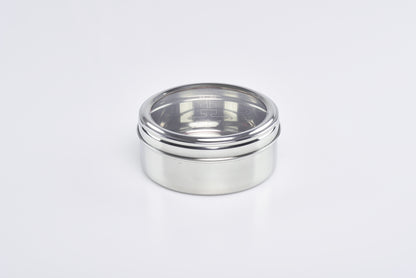 Scatola Porta Ostie Magna in Acciaio Inox Altezza 8 Centimetri
