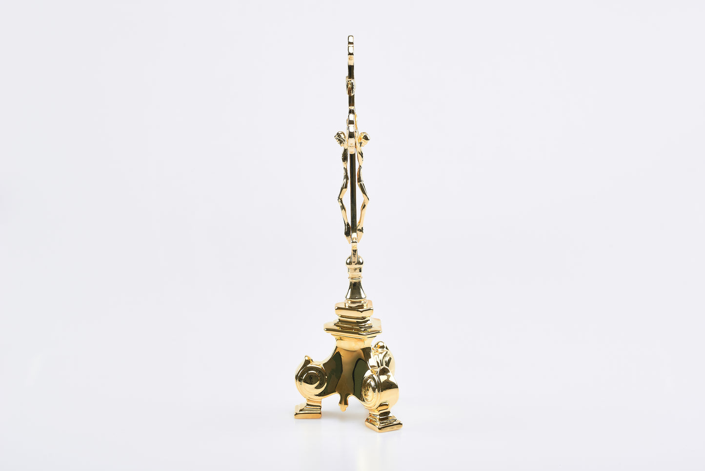 Crocifisso Croce in Doppia Fusione Altezza 31 Centimetri