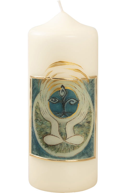 Candela Artistica "Guarigione"