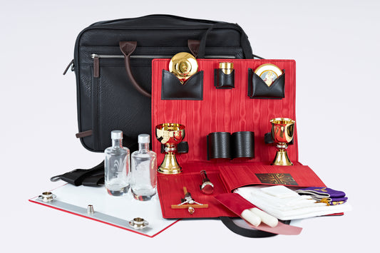 Cartella Set da Viaggio Santa Messa 44x33x14 Centimetri