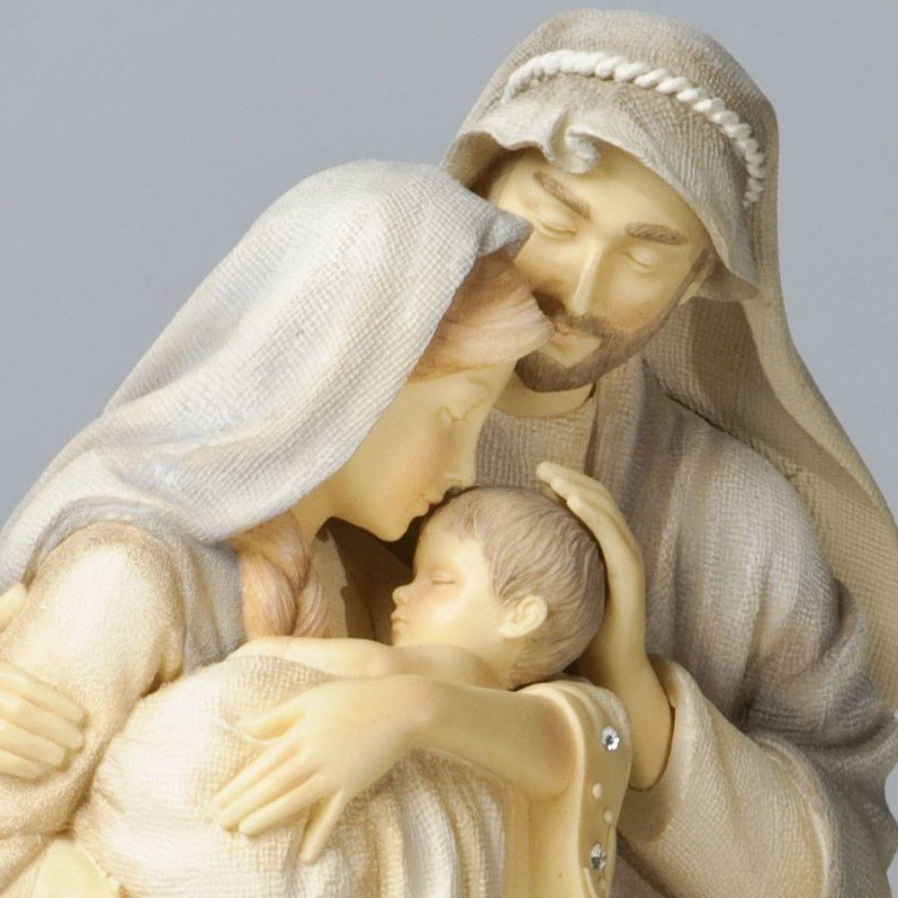 Statuetta Foundations Sacra Famiglia 23 Centimetri