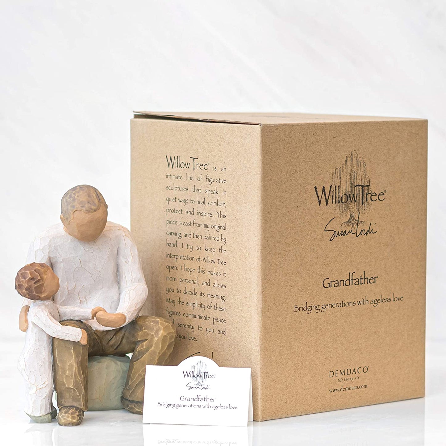 Statuetta Willow Tree 26058 Nonno 14 Centimetri