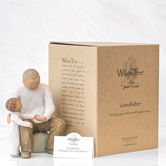 Statuetta Willow Tree 26058 Nonno 14 Centimetri