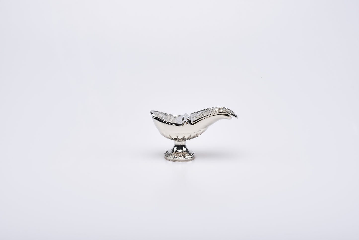 Navetta Fusa in Ottone Nichelato Altezza 12 Centimetri