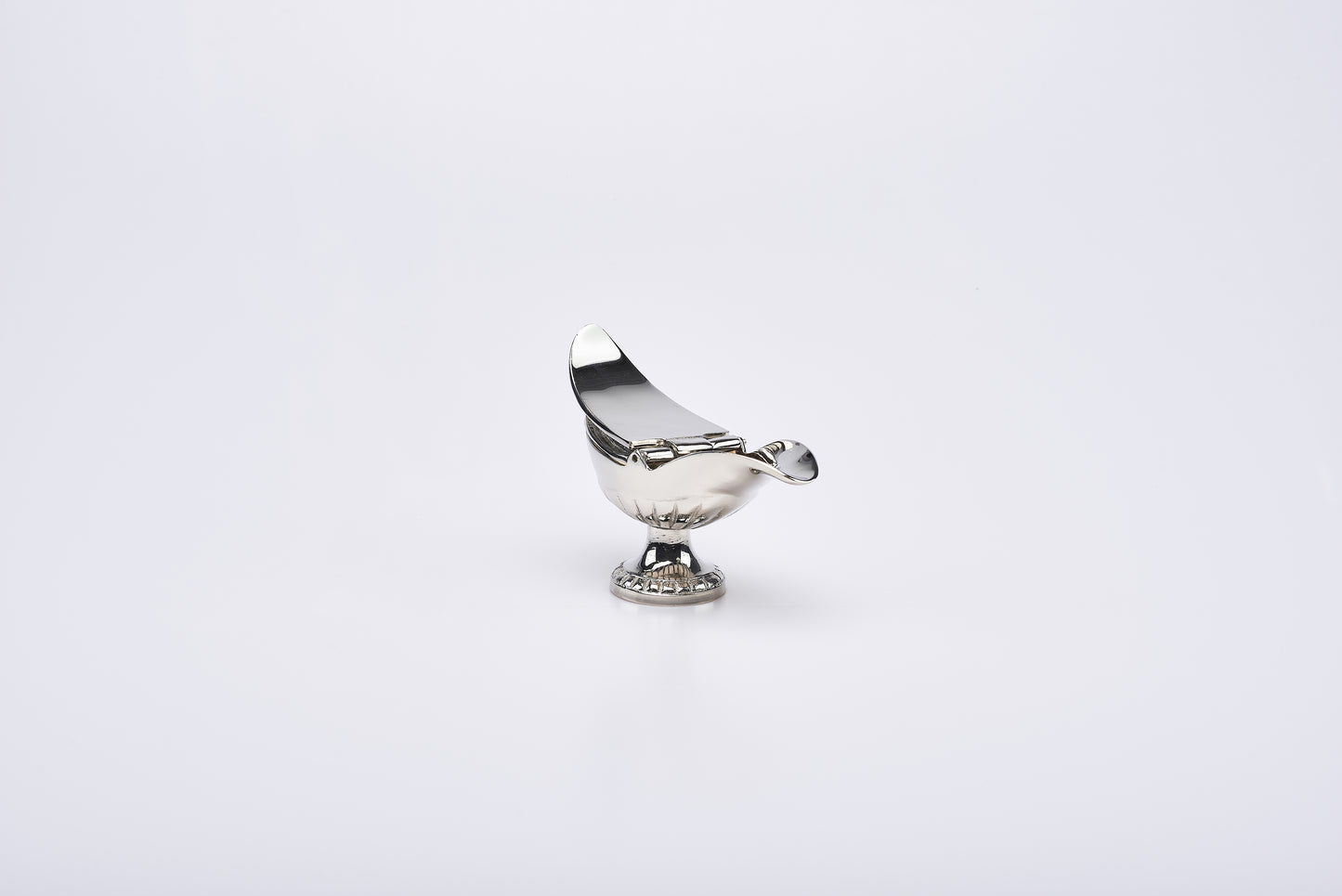 Navetta Fusa in Ottone Nichelato Altezza 12 Centimetri