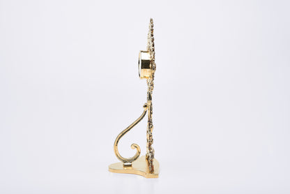 Reliquiario in Bronzo Dorato 13,5 x 32 Centimetri