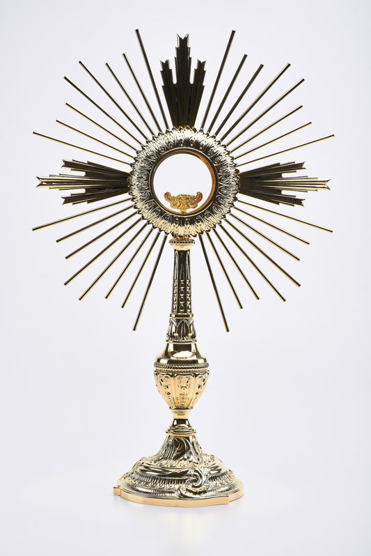 Ostensorio Barocco Raggio di Sole Altezza 57 Centimetri