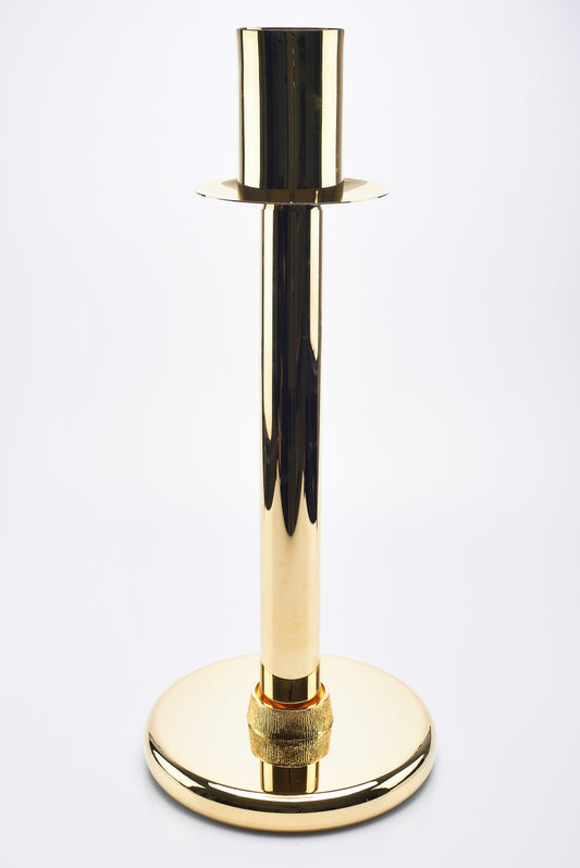 Portacero Classico Dorato Altezza 60 Centimetri