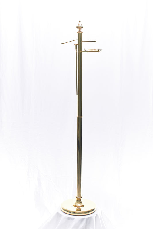 Porta Turibolo Dorato Altezza 120 Centimetri