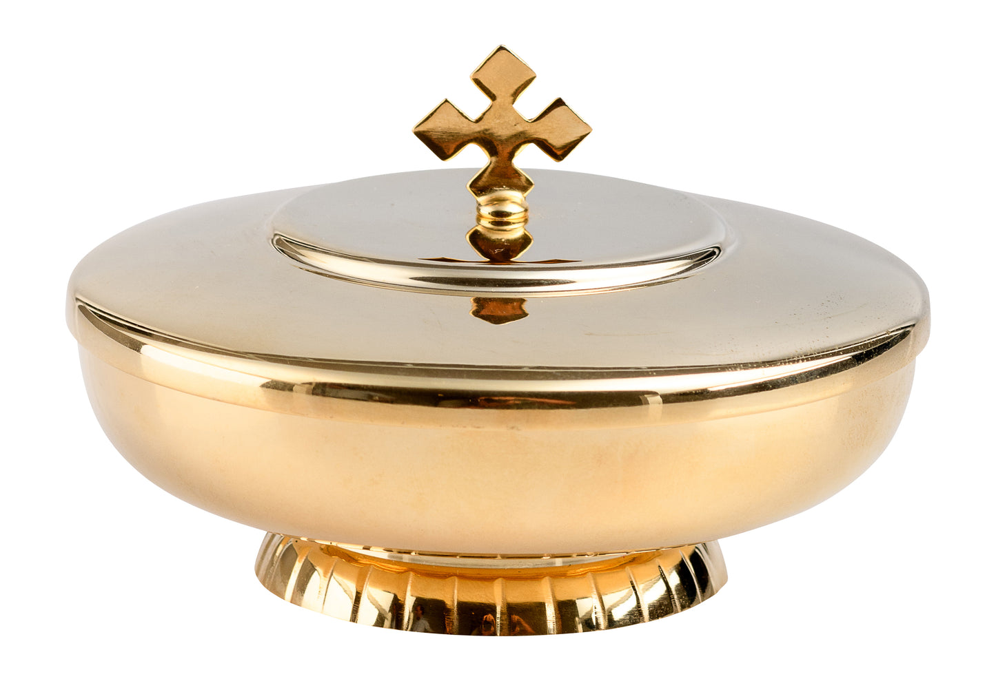 Pisside in Ottone Dorato Altezza 6,5 cm