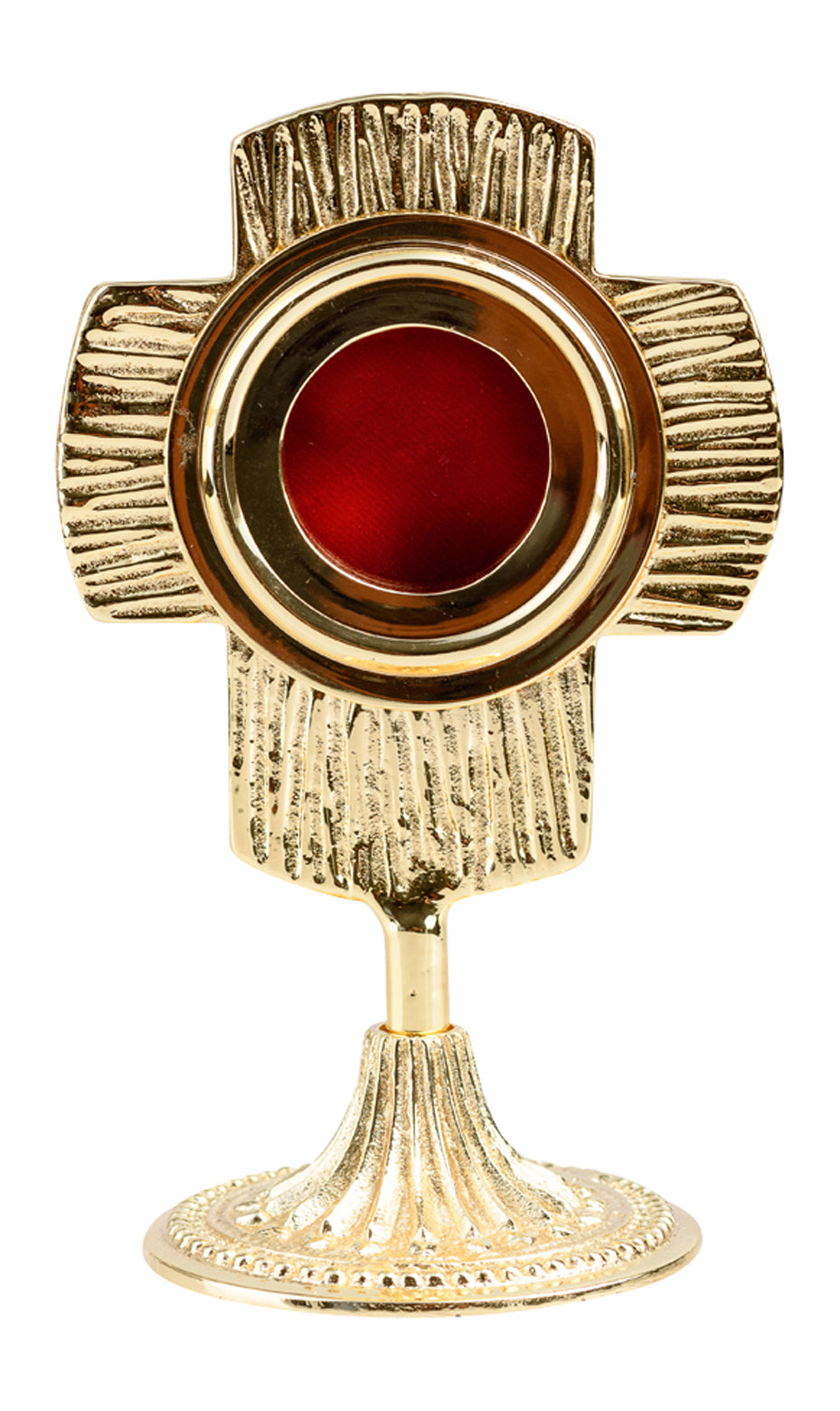 Reliquiario Dorato da Appoggio Altezza 17 cm