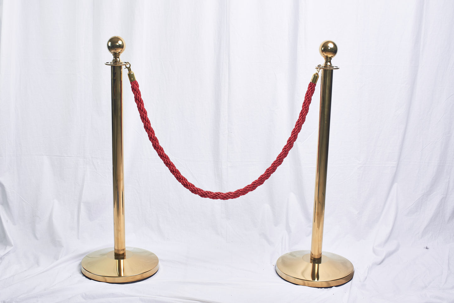 Cordone Bordeaux per Piantana con Ganci Misura 150 Centimetri.
