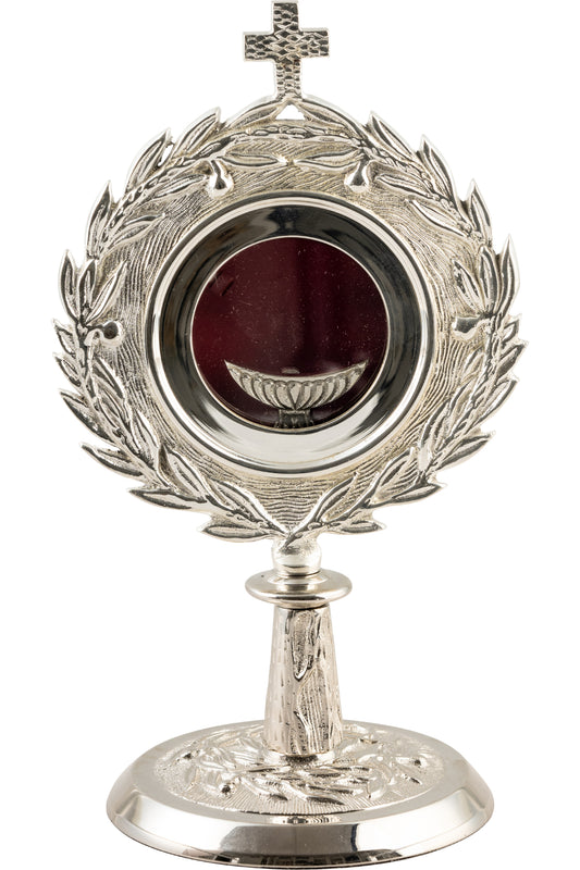Ostensorio Argentato Altezza 27 cm