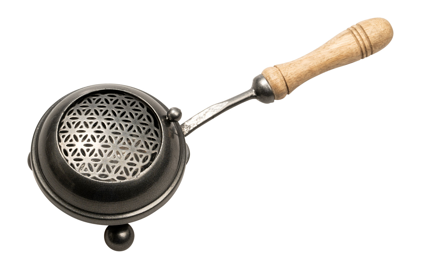 Padella Brucia Incenso in Ferro Grigio Diametro 8 cm