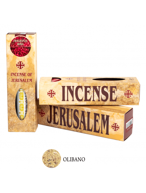Confezione Incenso di Gerusalemme Profumato Olibano 30 grammi con Carboncini