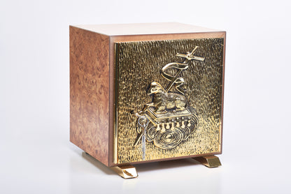 Tabernacolo Agnello con Porte Blindate in Fusione di Ottone