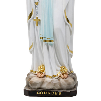 Statua Madonna Lourdes 41 cm in Resina
