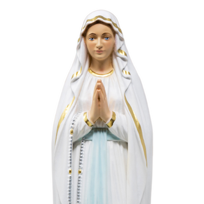 Statua Madonna Lourdes 41 cm in Resina