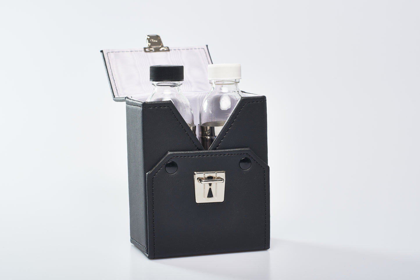 Coppia di Bottiglie Acqua e Vino con Astuccio Rigido
