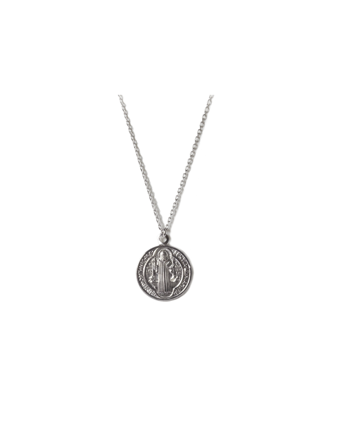 Collana San Benedetto in Argento con Astuccio