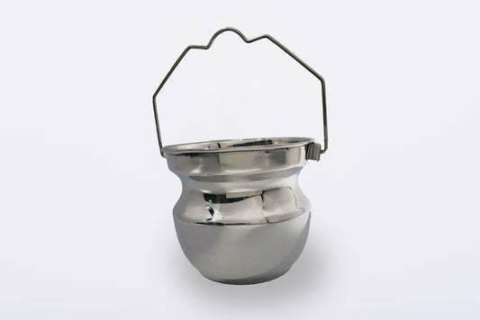 Secchiello Acqua Santa in Acciaio Inox Senza Fodera