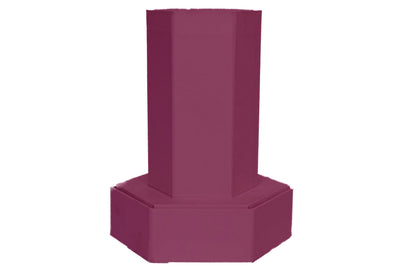 Portacalice Esagonale in Cartone 9x9x23 Centimetri