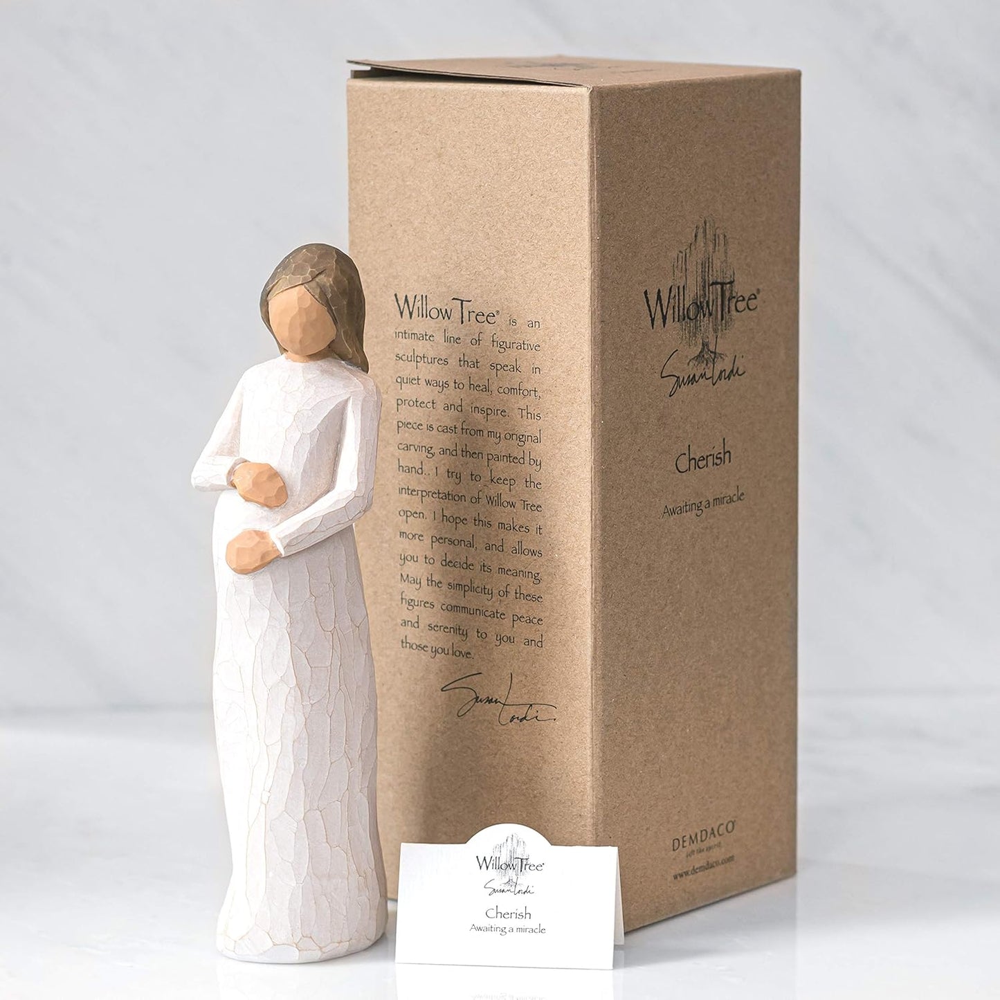 Statuetta Willow Tree 26082 Curare Teneramente 21 Centimetri