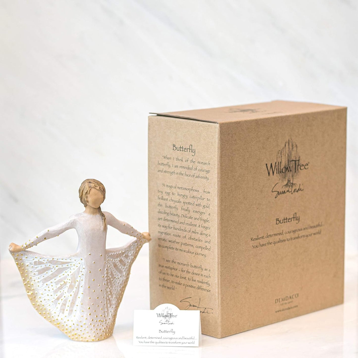 Statuetta Willow Tree 27702 Farfalla 16 Centimetri
