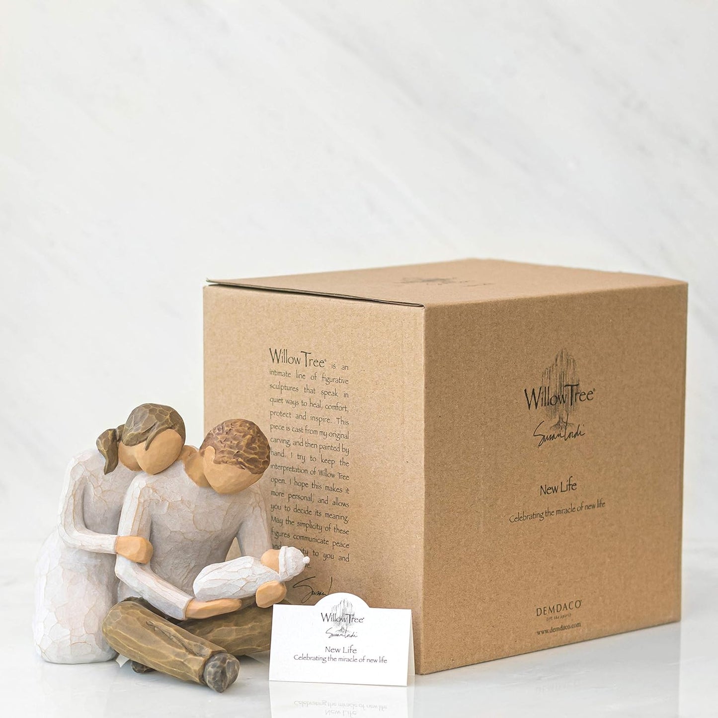 Statuetta Willow Tree 26029 La Nuova Vita 12.5 Centimetri
